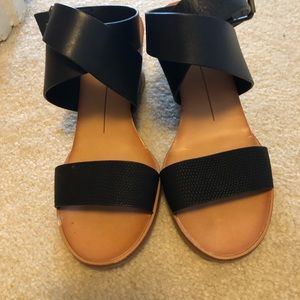 Dolce Vita strappy wedge heels. Barely worn.